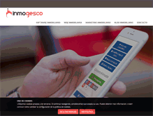 Tablet Screenshot of inmogesco.com